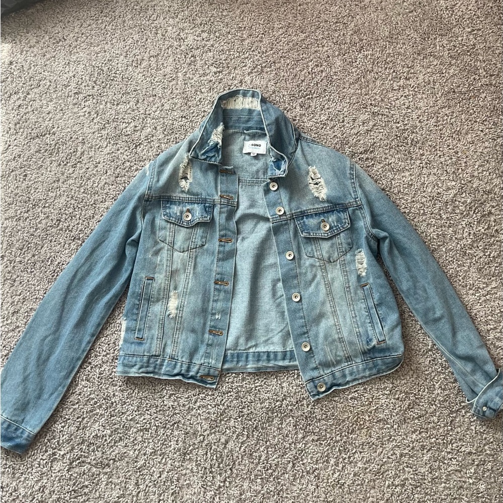 Denim jean jacket!